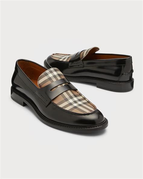 burberry loafers mens|burberry men's boots.